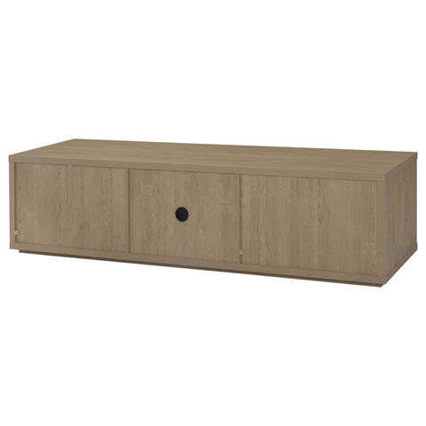 Baldacci 4-Door TV Stand for TVs up to 85 Inches Latte