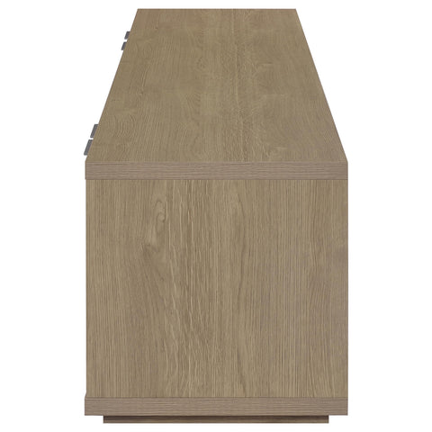 Baldacci 4-Door TV Stand for TVs up to 85 Inches Latte