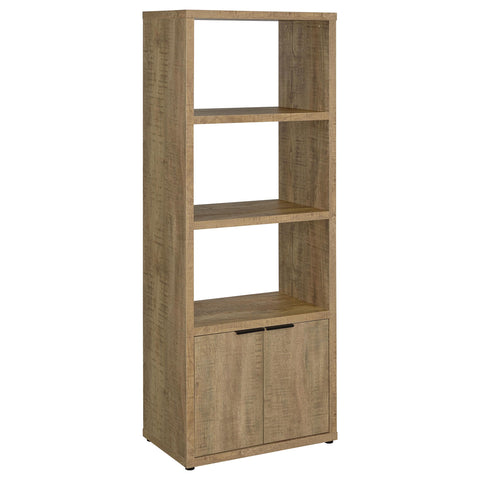 Denali 3-shelf Engineered Wood Media Tower MangoMango