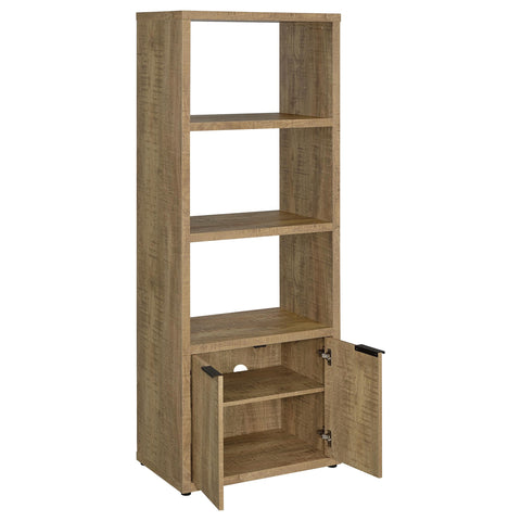 Denali 3-shelf Engineered Wood Media Tower MangoMango