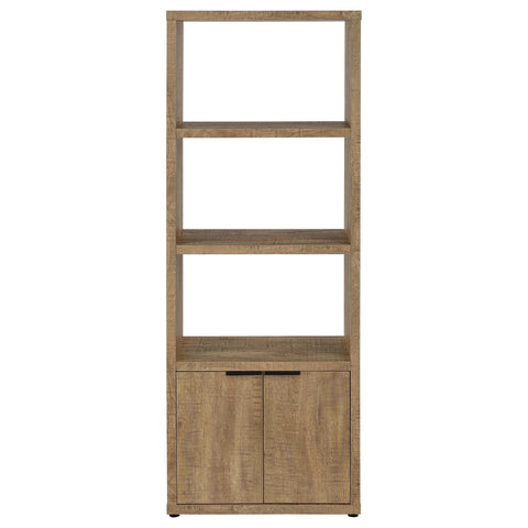 Denali 3-shelf Engineered Wood Media Tower MangoMango