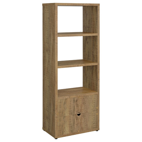 Denali 3-shelf Engineered Wood Media Tower MangoMango