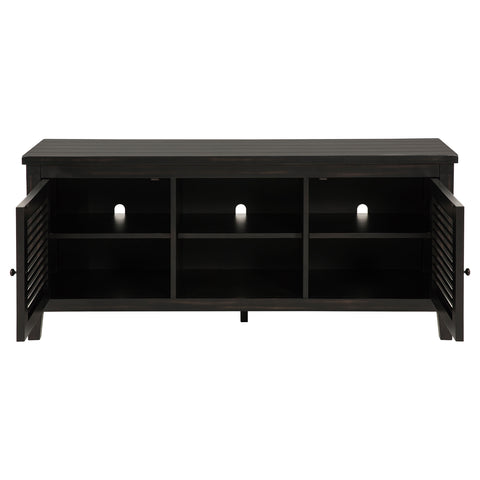 Amore 2-door 60-inch TV Stand Console Distressed JavaDistressed Java