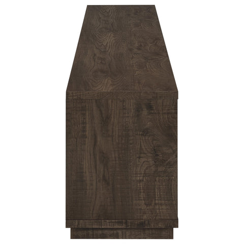 Rennes 4-Door TV Stand for TVs up to 85 Inches Dark Rustic Mango