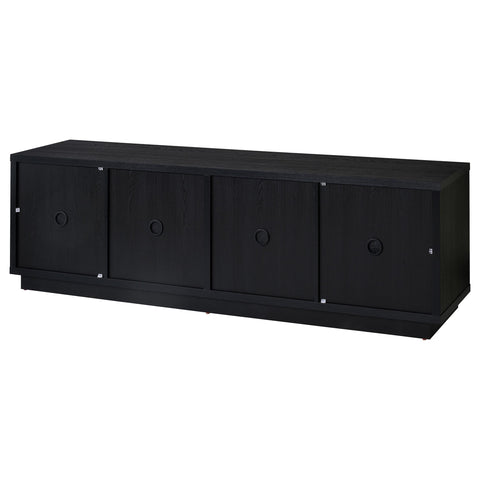 Rennes 4-Door TV Stand for TVs up to 85 Inches Black