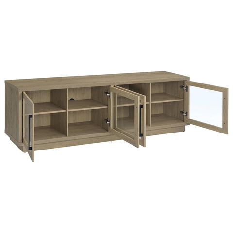 Rennes 4-Door TV Stand for TVs up to 85 Inches Latte
