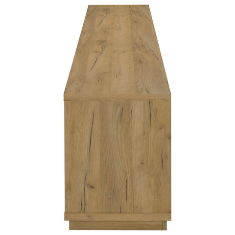 Rennes 4-Door TV Stand for TVs up to 85 Inches Golden Oak