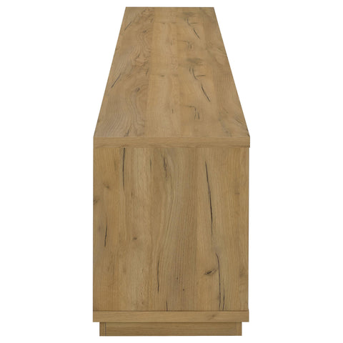 Rennes 4-Door TV Stand for TVs up to 85 Inches Golden Oak
