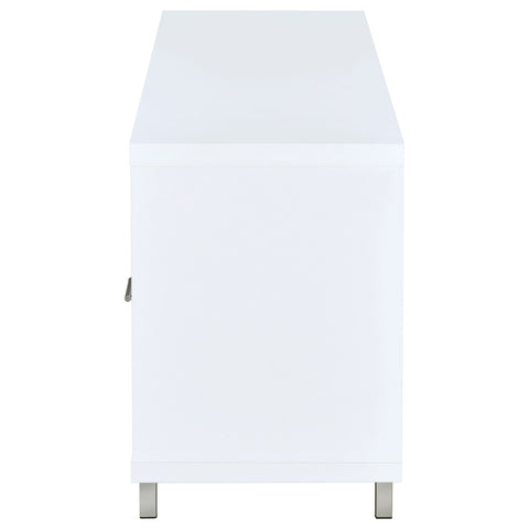Marmot 2-drawer Engineered Wood 60" TV Stand WhiteWhite