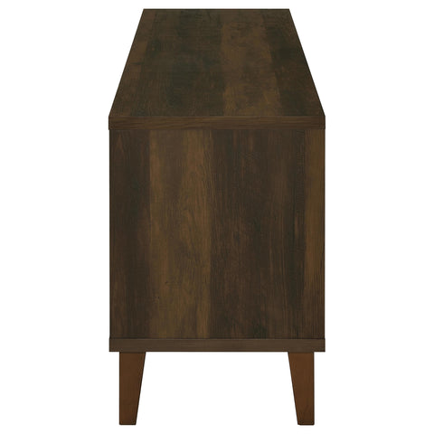 Glenwood 2-door Engineered Wood 60" TV Stand Dark PineDark Pine