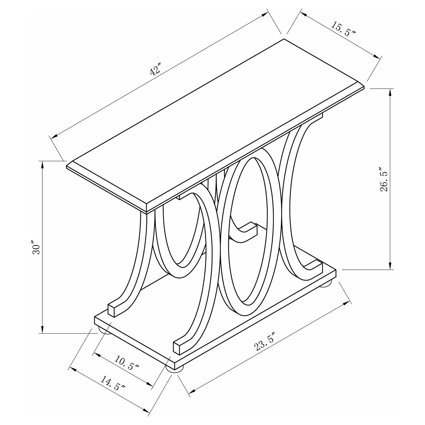 sofa table