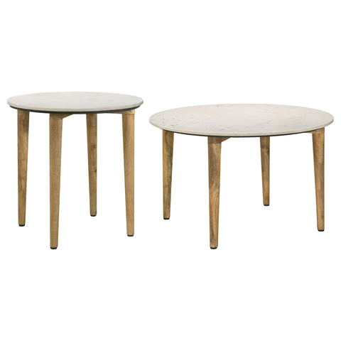 Acton 2-piece Coffee and End Table Set White