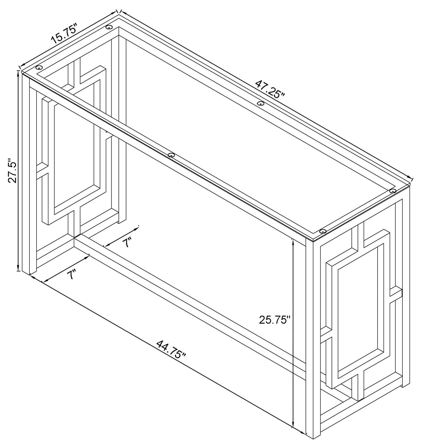 sofa table