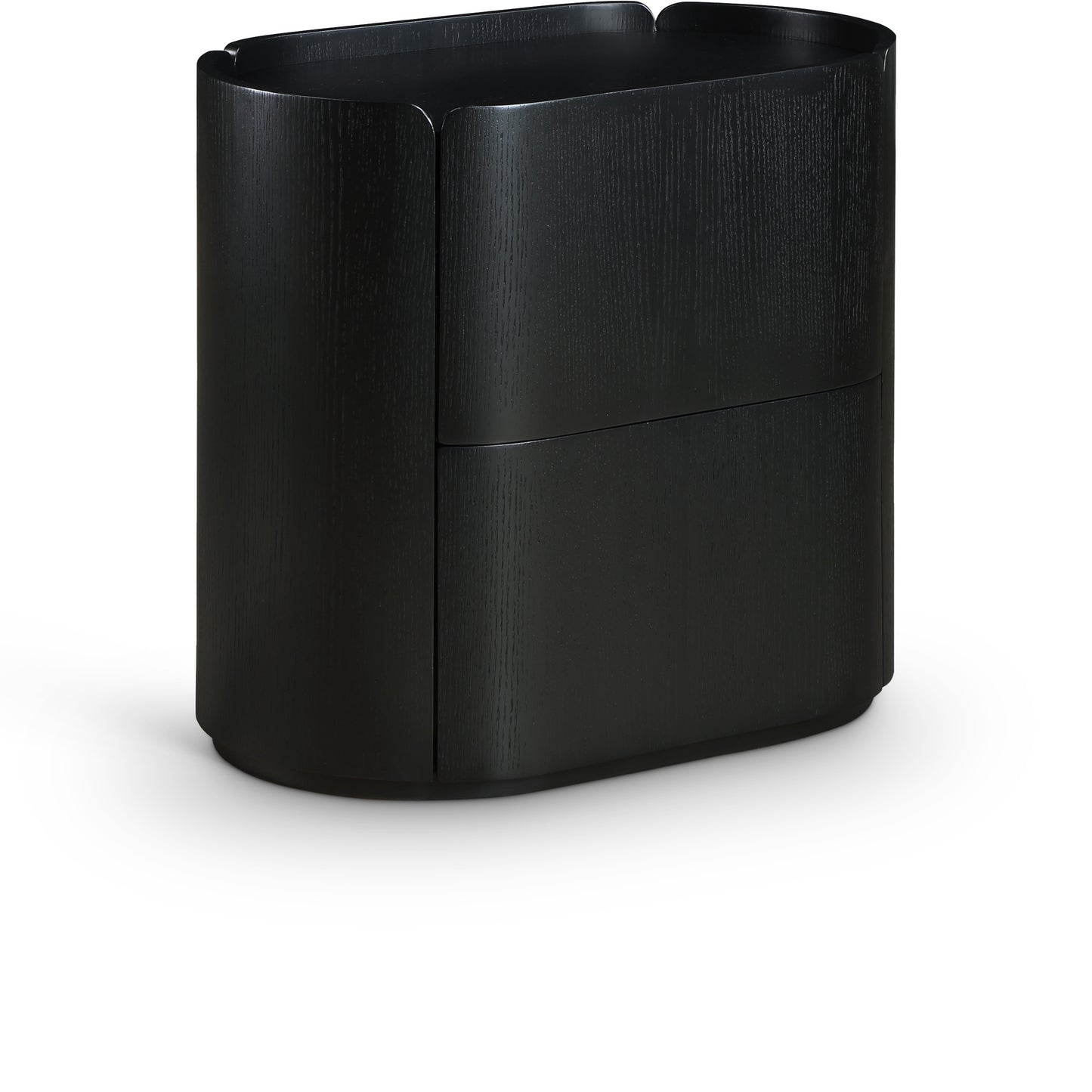 anzio black night stand