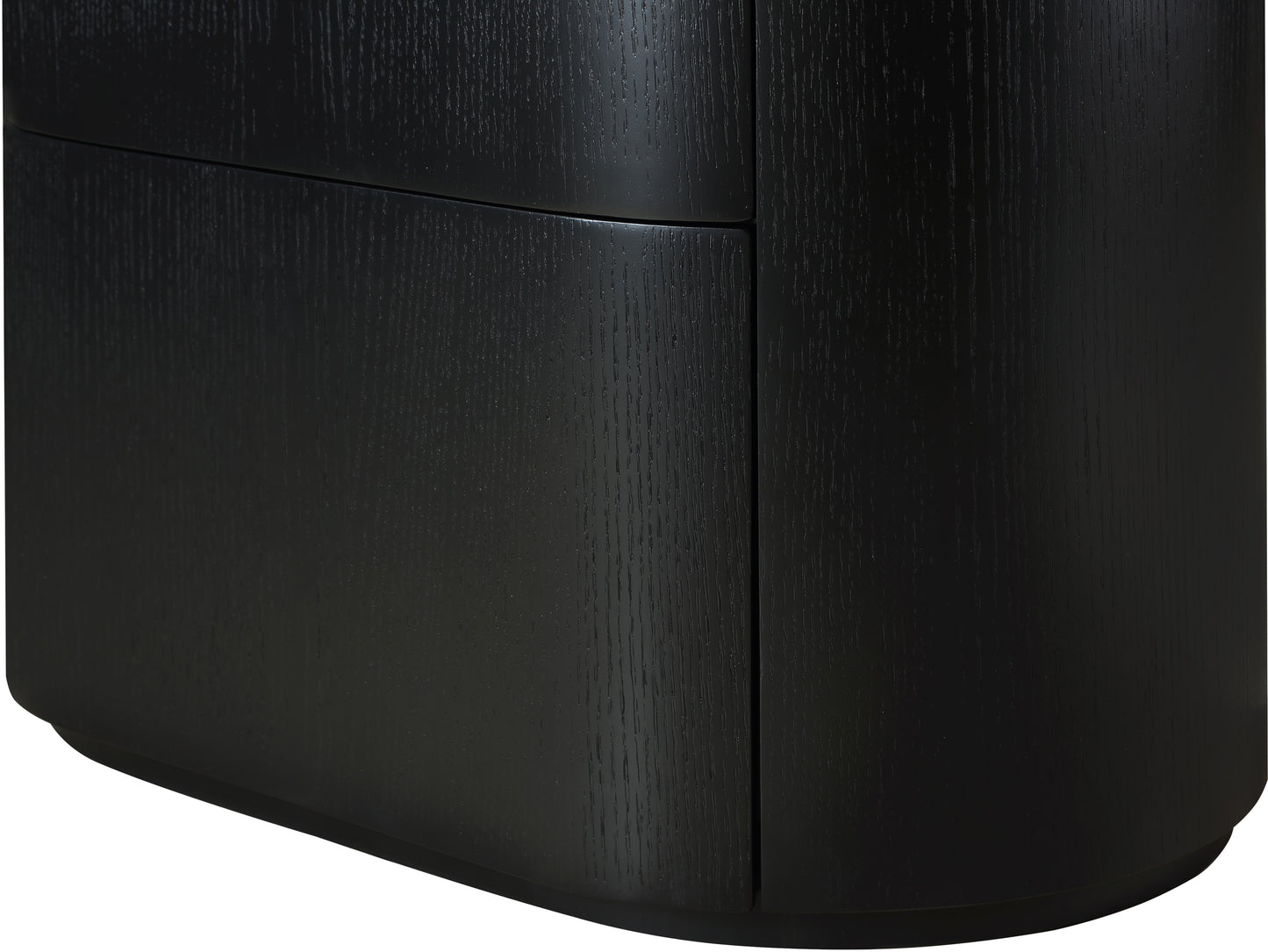 anzio black night stand