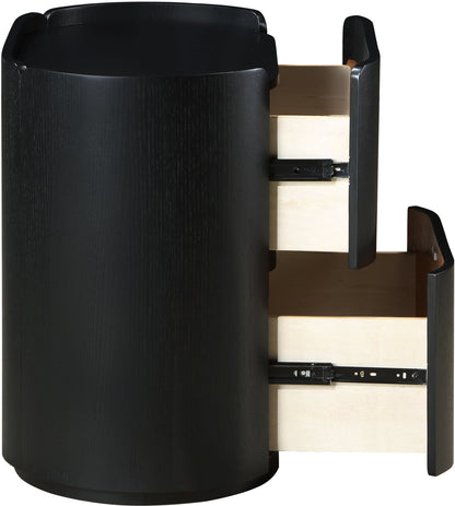 Anzio Black Night Stand