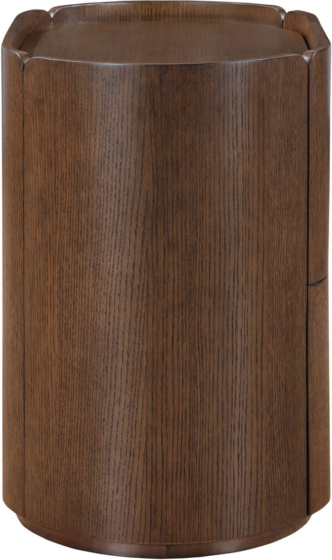 Anzio Brown Night Stand