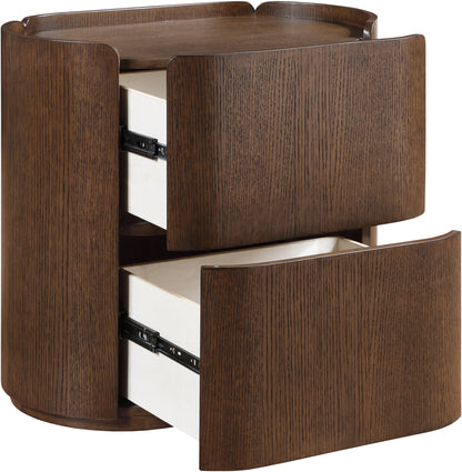 Anzio Brown Night Stand