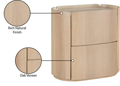 Anzio Natural Night Stand