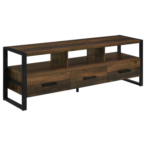 Cassidy 3-drawer Engineered Wood 60" TV Stand Dark PineDark Pine