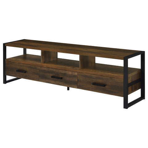 Cassidy 3-drawer Engineered Wood 71" TV Stand Dark PineDark Pine