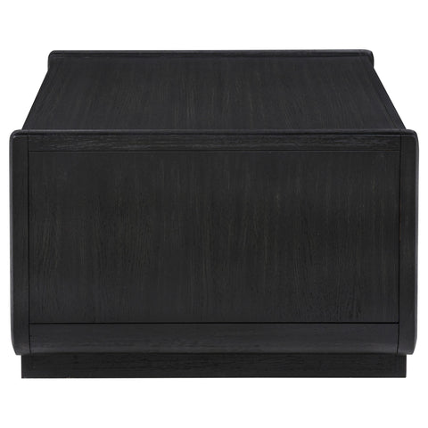 Clower 2-drawer Wood Cocktail Coffee Table Burnished Black