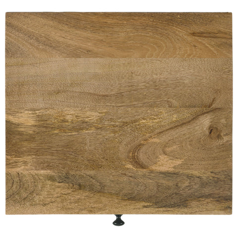 Dennison 2-piece Square Coffee and End Table Set Honey Brown