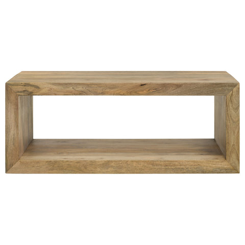 Moore 3-piece Solid Mango Coffee and End Table Set Natural