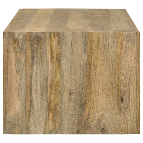 Moore 3-piece Solid Mango Coffee and End Table Set Natural