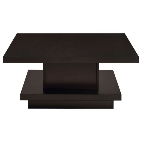 Pepita Square Engineered Wood Coffee Table CappuccinoCappuccino