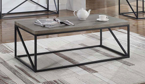 Dalton Rectangular Engineered Wood Coffee Table Sonoma GreySonoma Grey