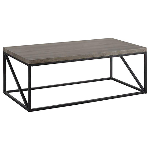Dalton Rectangular Engineered Wood Coffee Table Sonoma GreySonoma Grey