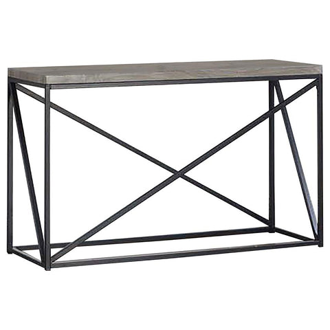 Dalton Rectangular Entryway Console Table Sonoma GreySonoma Grey