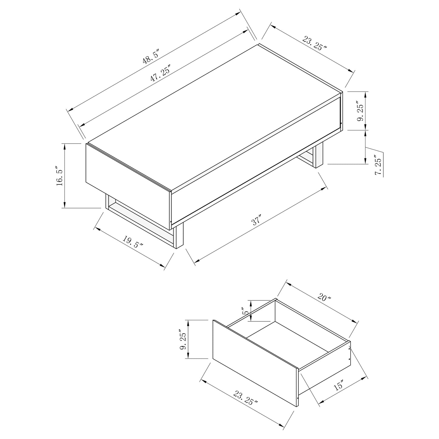 coffee table