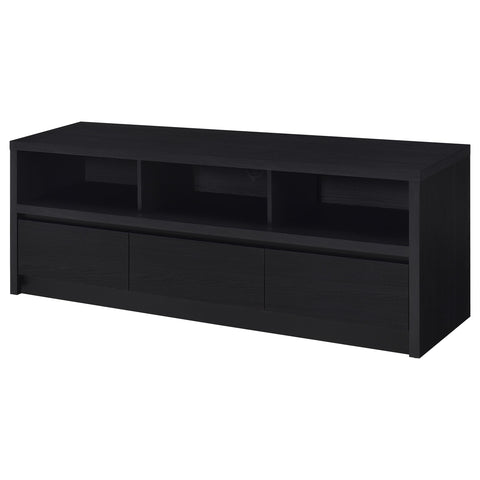 Cragen 59-inch 3-drawer TV Stand Media Console Black