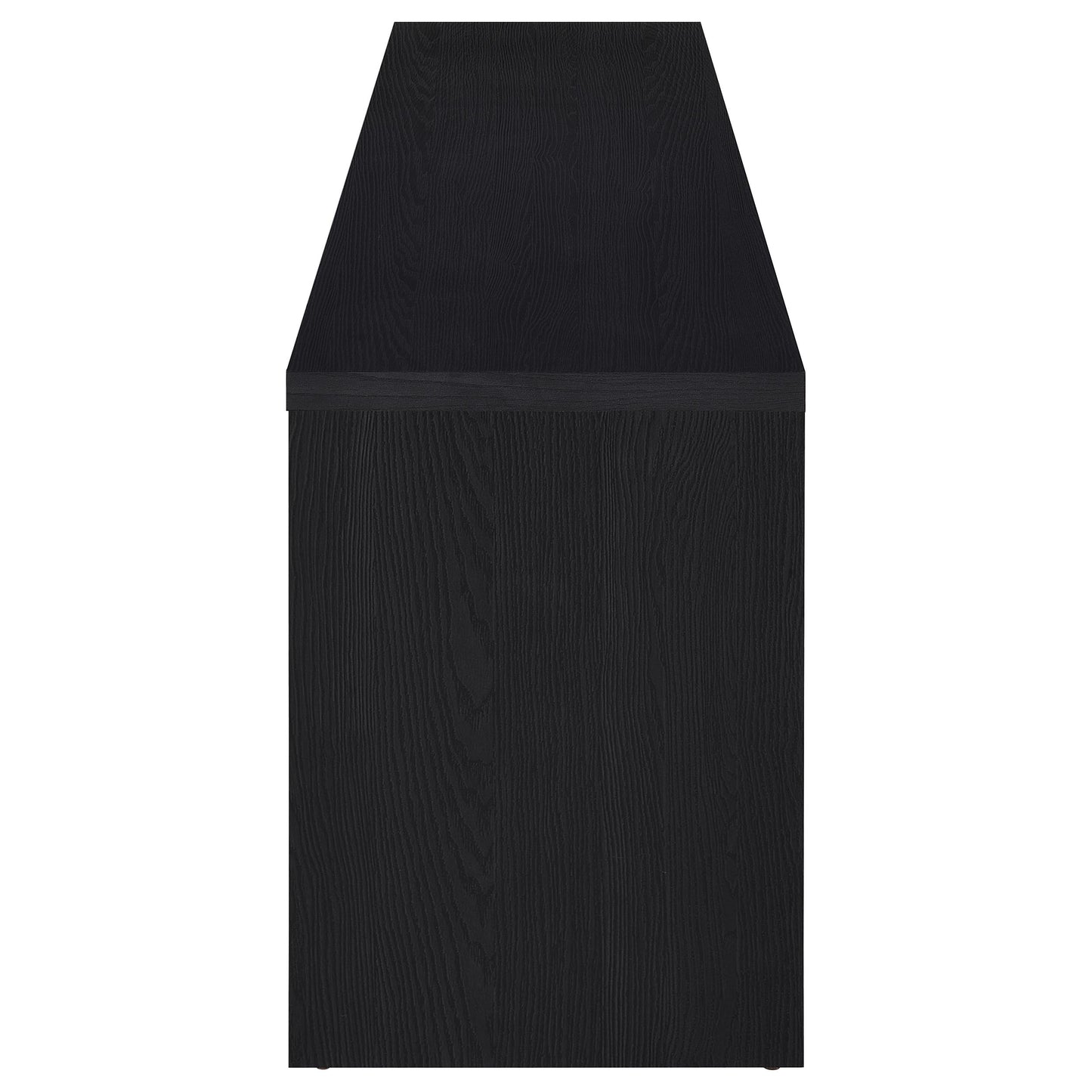 cragen 78-inch 3-drawer tv stand media console black