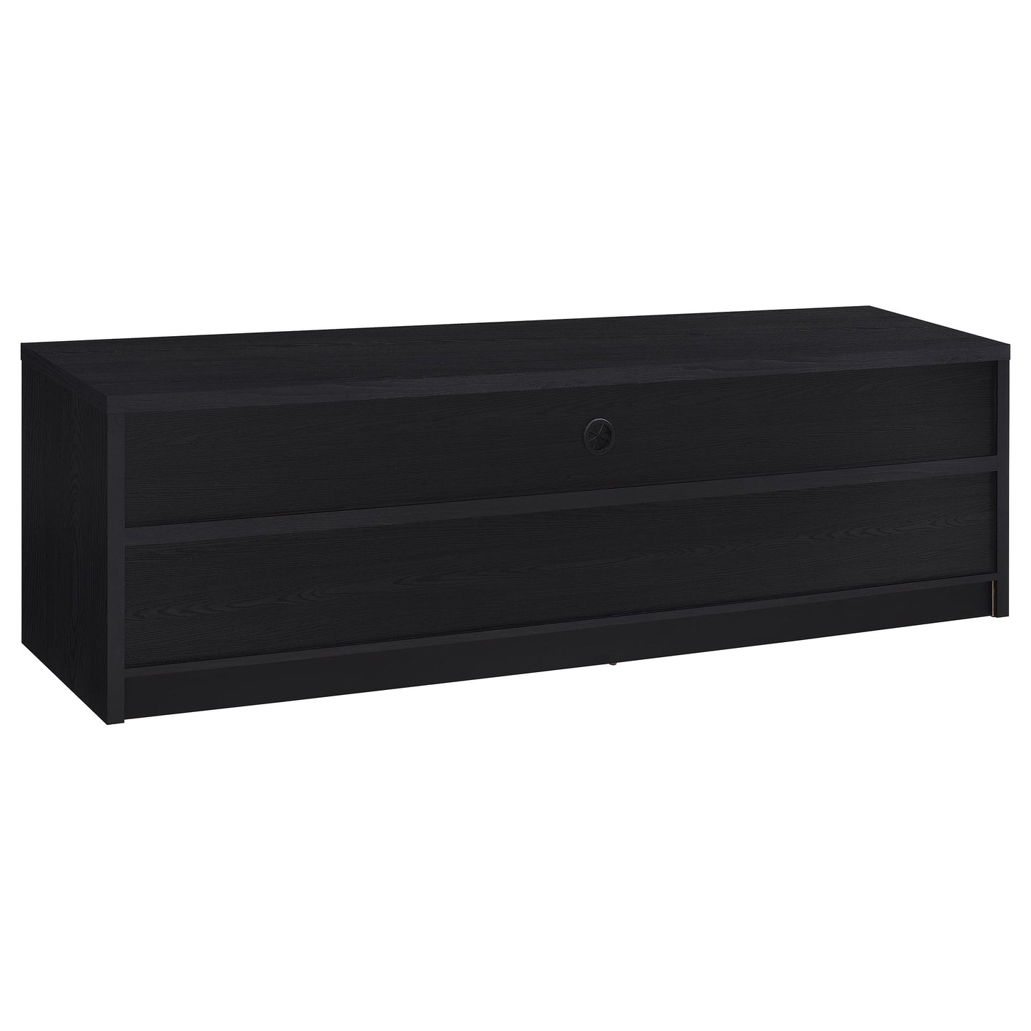 cragen 78-inch 3-drawer tv stand media console black