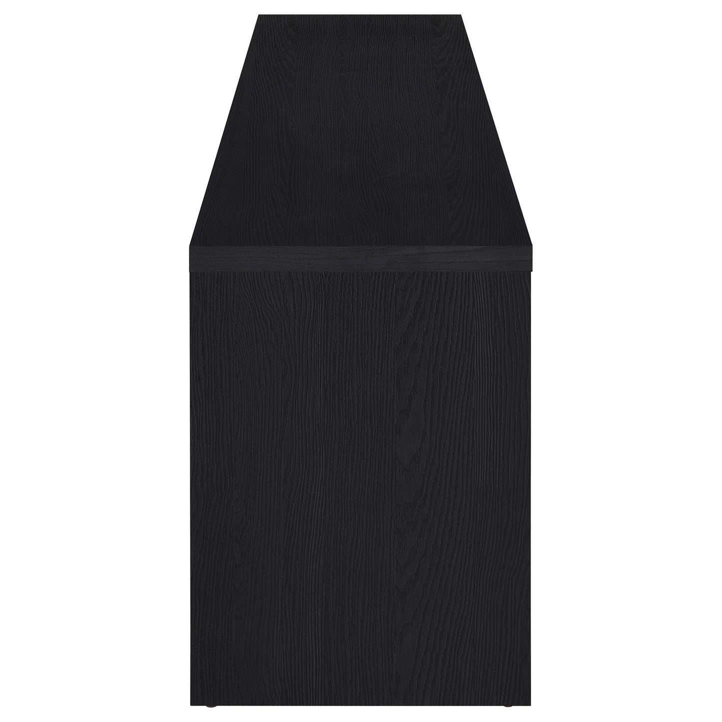 cragen 78-inch 3-drawer tv stand media console black