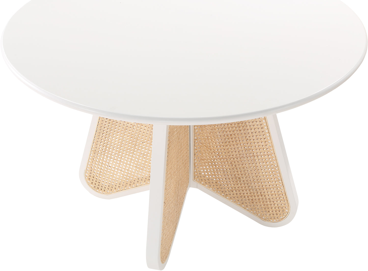 cleo white dining table t