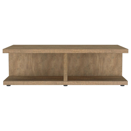 Tavin Square Engineered Wood Cocktail Coffee Table Mango