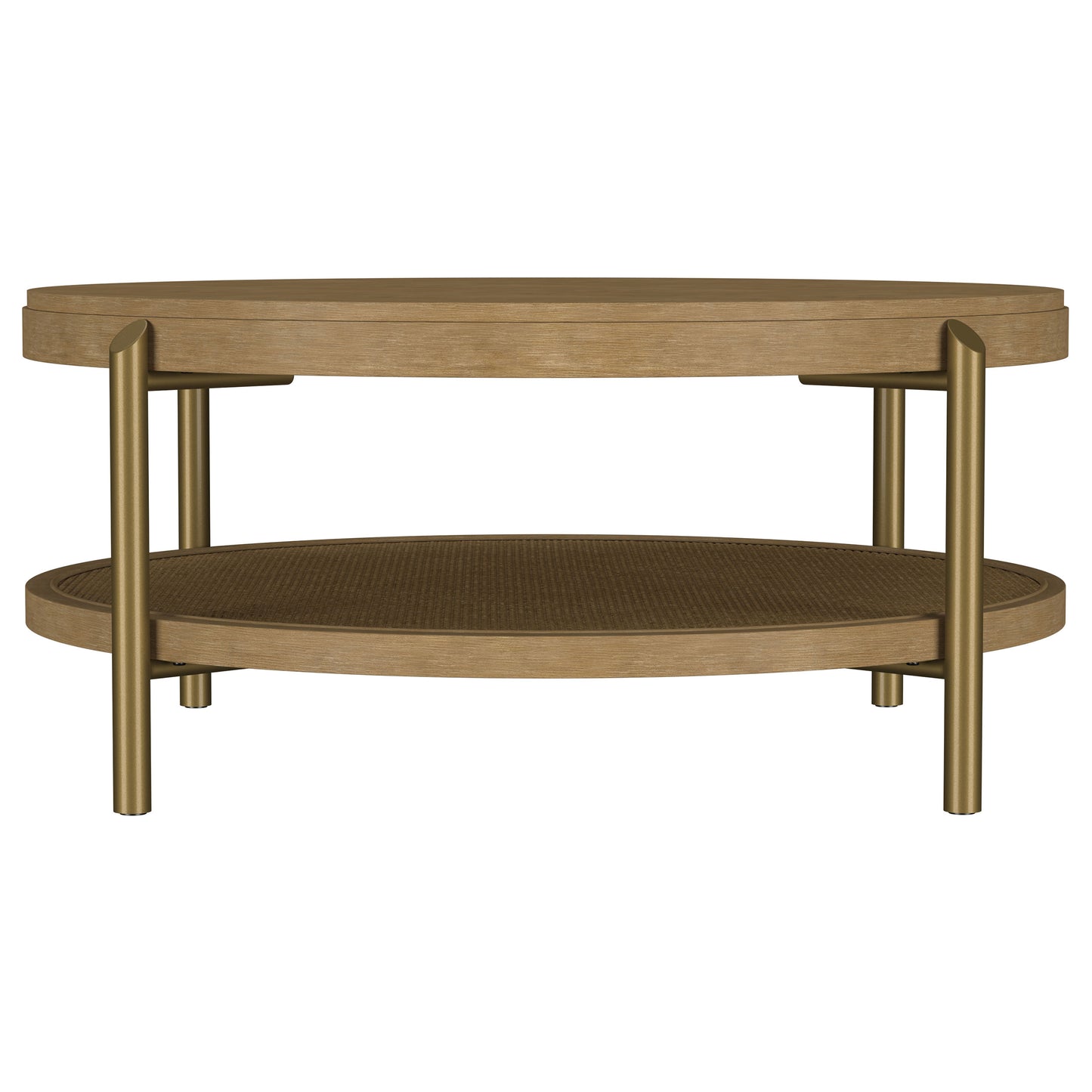 linnea 3-piece round coffee and end table set sand wash
