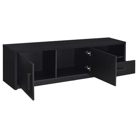 Canton 70-inch 2-door TV Stand Media Console Black