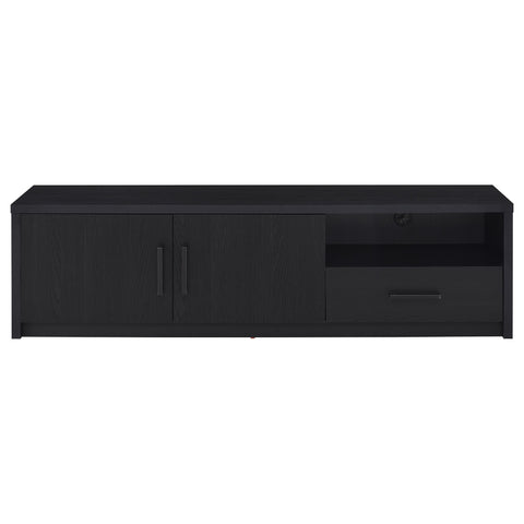 Canton 70-inch 2-door TV Stand Media Console Black