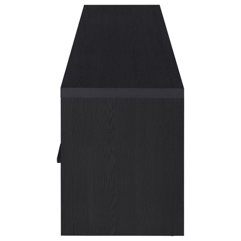 Canton 70-inch 2-door TV Stand Media Console Black