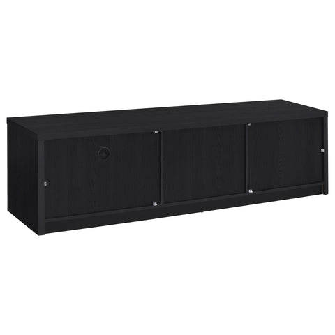 Canton 70-inch 2-door TV Stand Media Console Black