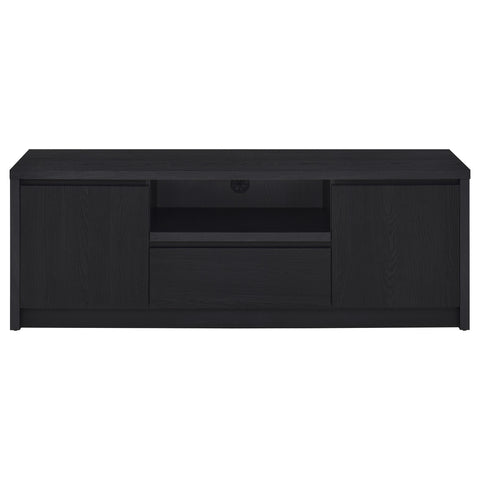 Odafin 3-piece Entertainment Center 60-inch TV Stand Black