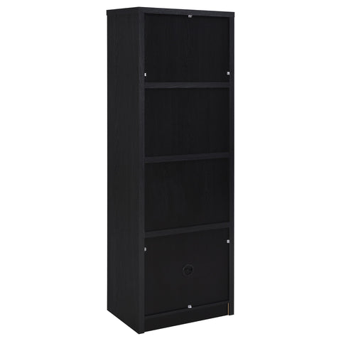 Odafin 3-piece Entertainment Center 78-inch TV Stand Black