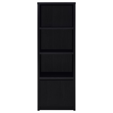 Odafin 3-sheld Media Tower Entertainment Pier Black