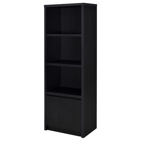 Odafin 3-sheld Media Tower Entertainment Pier Black