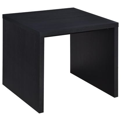 Windrose 2-piece Lift Top Coffee Table Set Black